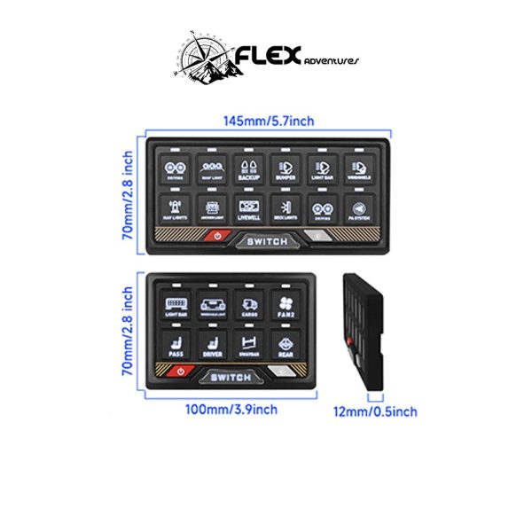 FLEX 8G Accessory Panel with BT - Image 10